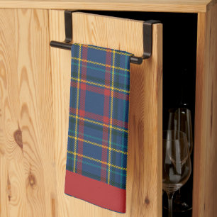 Linge De Cuisine Motif vintage écossais Tartan Plaid