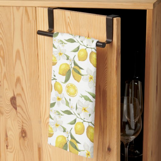 Linge De Cuisine Motif vintage Lemon Tree (Pliage en tiers)