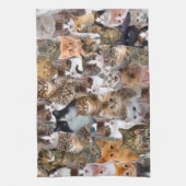 Linge De Cuisine Motif Visages de chat (Vertical)