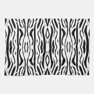 Linge De Cuisine Motif zèbre ou tigre noir et blanc