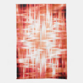 Linge De Cuisine Motif zigzag rouge (Vertical)