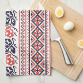 Linge De Cuisine Motifs de conception de point de croix (Quart Plié)