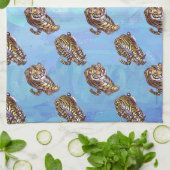 Linge De Cuisine Motifs de tigre (Plié)