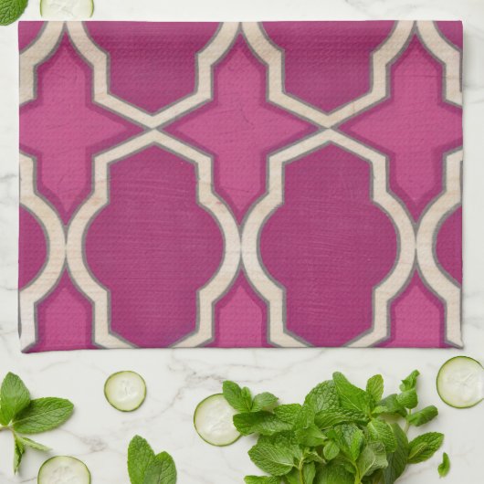 Linge De Cuisine Motifs du marché II (Plié)