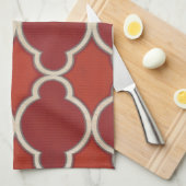 Linge De Cuisine Motifs du marché VII (Quart Plié)