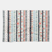 Linge De Cuisine Motifs shabby chic mixtes (Horizontal)