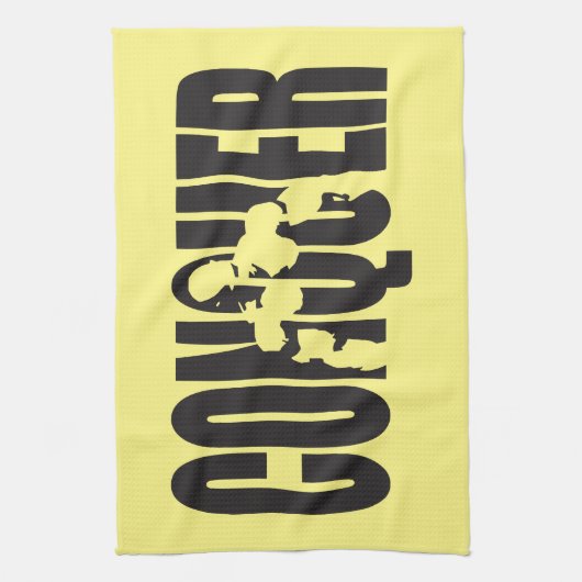 Linge De Cuisine Motivation de l'entraînement - CONQUER (Vertical)