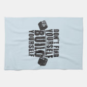 Linge De Cuisine Motivation de l'entraînement - Construisez-vous - (Horizontal)