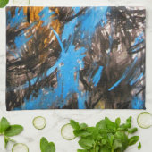 Linge De Cuisine Motivation ~ peinture de Sharon Dawn (Plié)