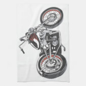 Linge De Cuisine Moto. (Vertical)