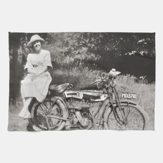 Linge De Cuisine Moto vintage (Horizontal)
