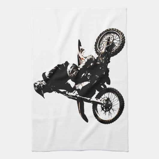 Linge De Cuisine Motocross (Vertical)