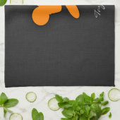 Linge De Cuisine Motocross orange (Plié)