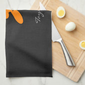 Linge De Cuisine Motocross orange (Quart Plié)