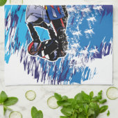 Linge De Cuisine Motoneige cool (Plié)