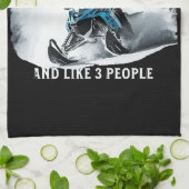 Linge De Cuisine Motoneige drôle motoneige (Plié)