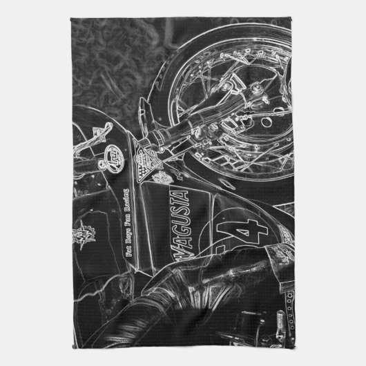 Linge De Cuisine Motorcycle 1 ktcnm (Vertical)