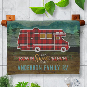 Linge De Cuisine Motorhome rv Camper Travel Van Rustic Personalized