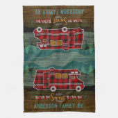 Linge De Cuisine Motorhome RV Camper Travel Van Rustic Personalized (Vertical)