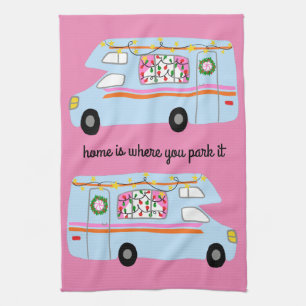 Linge De Cuisine Motorhome RV Vanlife Xmas