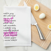 Linge De Cuisine Mots de grand-mère (Quart Plié)