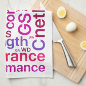 Linge De Cuisine Mots de motivation et net-ball de positions (Quart Plié)