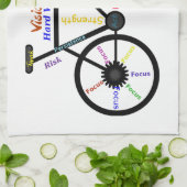 Linge De Cuisine Mots Motivationnels, Vélo, Cyclisme, Vélo Hommes (Plié)