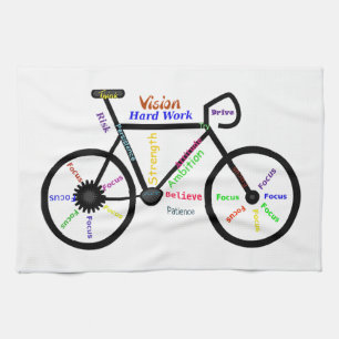 Linge De Cuisine Mots Motivationnels, Vélo, Cyclisme, Vélo Hommes