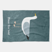 Linge De Cuisine Mouette Fantaisiste Nauticale Côtière (Horizontal)
