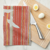 Linge De Cuisine Mouettes (Quart Plié)