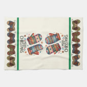 Linge De Cuisine Moufle d'hiver (Horizontal)