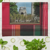 Linge De Cuisine Moulin à sucre des Îles Vierges (Plié)