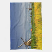 Linge De Cuisine Moulins à vent dans Kinderdijk, Hollande, Pays-Bas (Vertical)