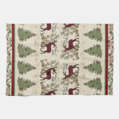 Linge De Cuisine Mountain Lodge Christmas Tree Joyer n Bright Deer (Horizontal)