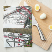 Linge De Cuisine Mountain Six Flag (Quart Plié)