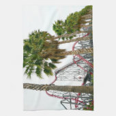 Linge De Cuisine Mountain Six Flag (Vertical)