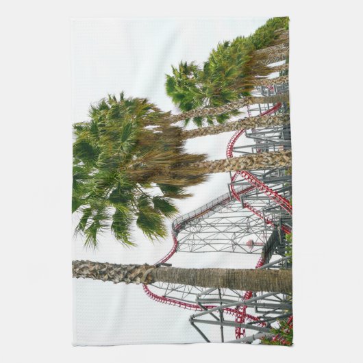 Linge De Cuisine Mountain Six Flag (Vertical)