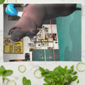 Linge De Cuisine Mouse Beats Hippo KO (Plié)