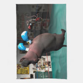 Linge De Cuisine Mouse Beats Hippo KO (Vertical)