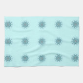 Linge De Cuisine mousse de mer abstraite (Horizontal)