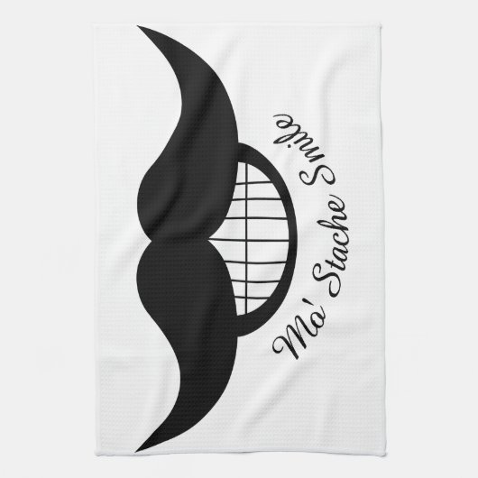 Linge De Cuisine Moustache (Vertical)