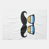 Linge De Cuisine Moustache cool sous Shades (Horizontal)