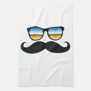 Linge De Cuisine Moustache cool sous Shades
