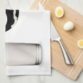 Linge De Cuisine Moustache de lait (Quart Plié)