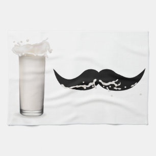 Linge De Cuisine Moustache de lait