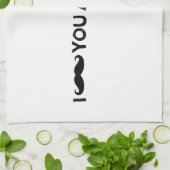 Linge De Cuisine Moustache I vous une question (Plié)