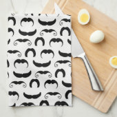 Linge De Cuisine Moustaches (Quart Plié)