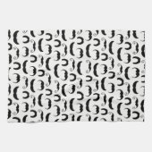 Linge De Cuisine Moustaches (Horizontal)