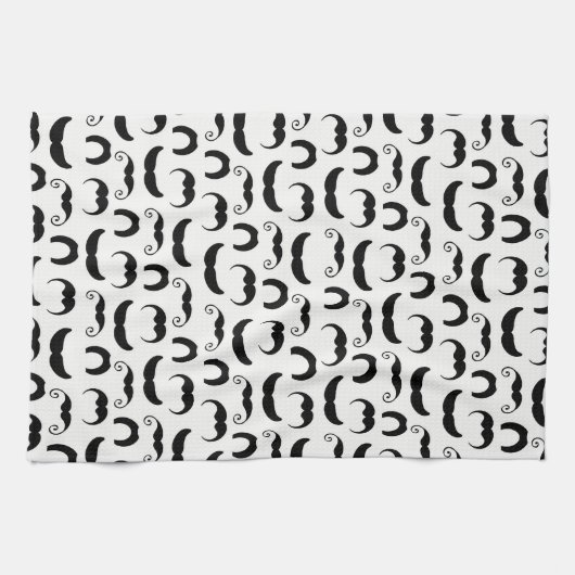 Linge De Cuisine Moustaches (Horizontal)