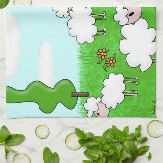 Linge De Cuisine Mouton (Plié)